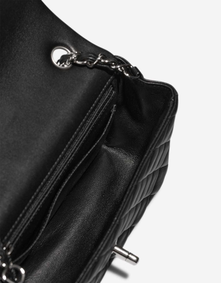 Chanel Timeless Mini Rectangular Lamb Black Inside | Sell your designer bag
