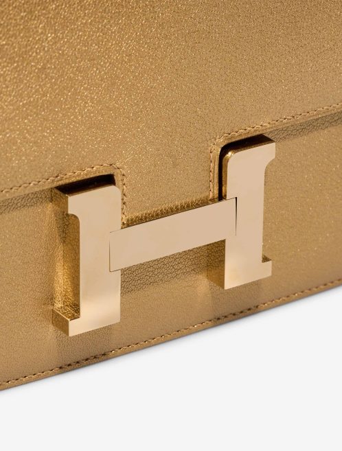 Hermès Constance 18 Chèvre Mysore Dore Closing System | Sell your designer bag