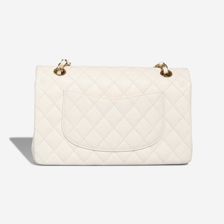 Chanel Timeless Medium Caviar White | Sell your designer bag