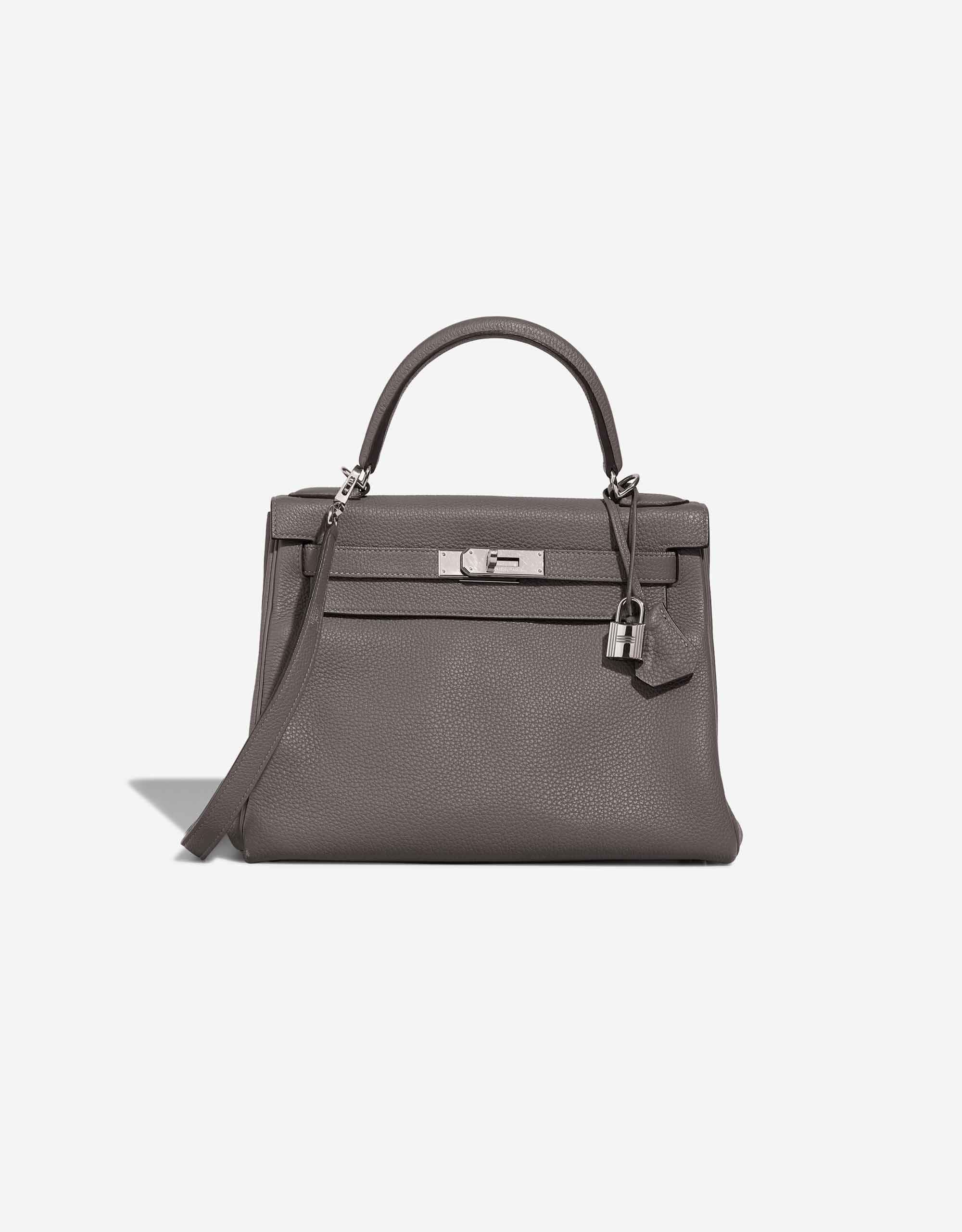 Hermès Kelly 28 Clémence Gris Meyer | SACLÀB