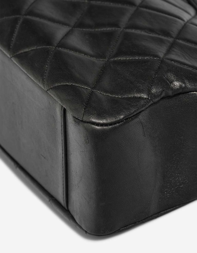 Chanel Grand Shopping Tote Lamb Black Signs of wear | Sell your designer bag