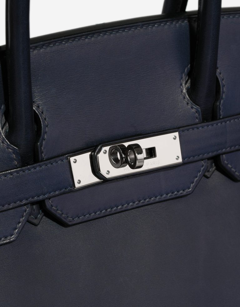 Hermès Birkin 30 Box Bleu Saphir Closing System | Sell your designer bag