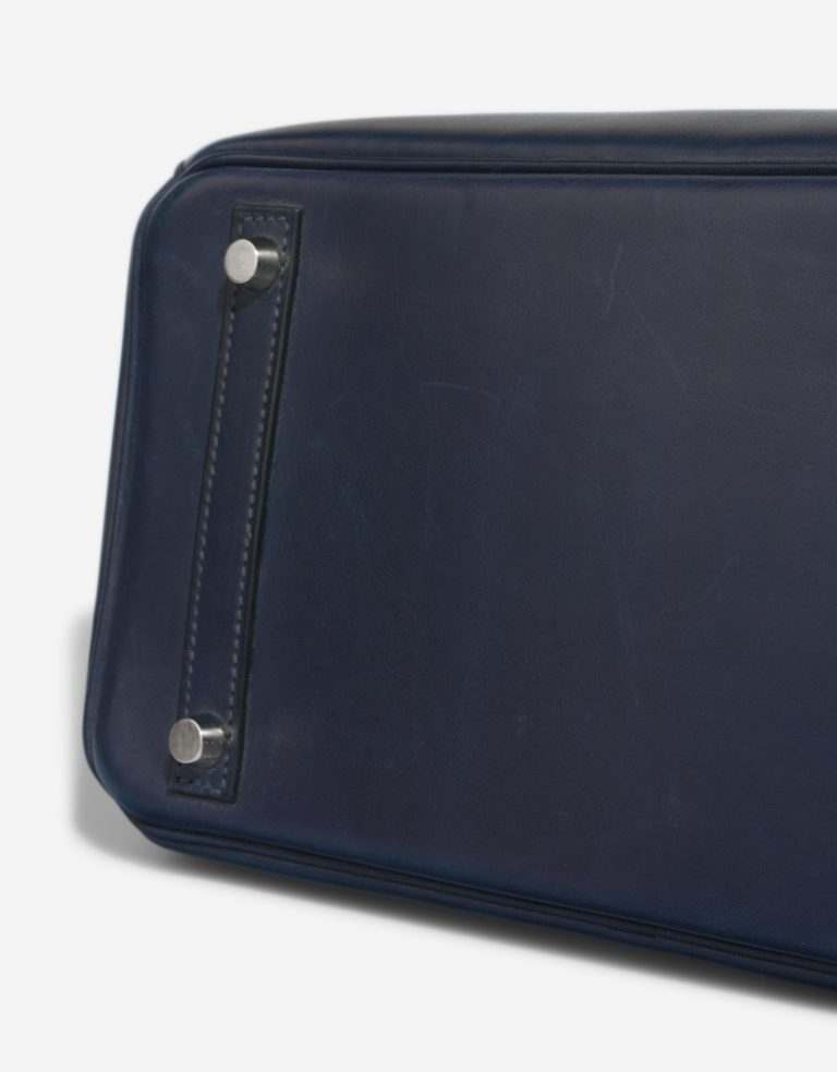 Hermès Birkin 30 Box Bleu Saphir Signs of wear | Sell your designer bag