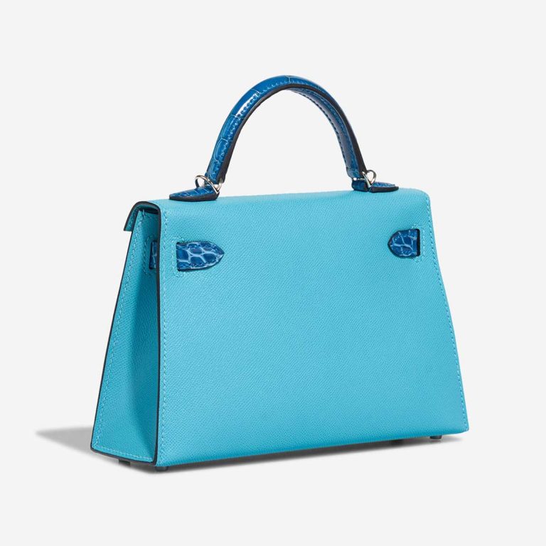Hermès Kelly Mini Epsom / Alligator Mississippi Bleu du Nord / Zellige | Sell your designer bag