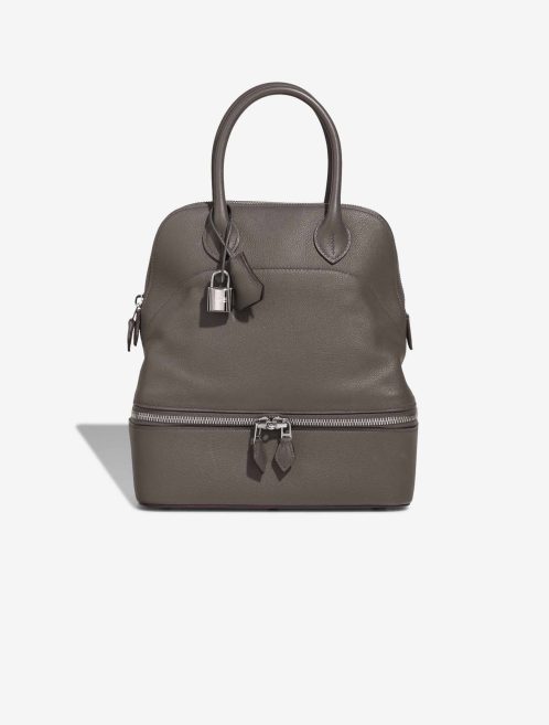 Hermès Bolide Secret Evercolor Gris Meyer Front | Sell your designer bag