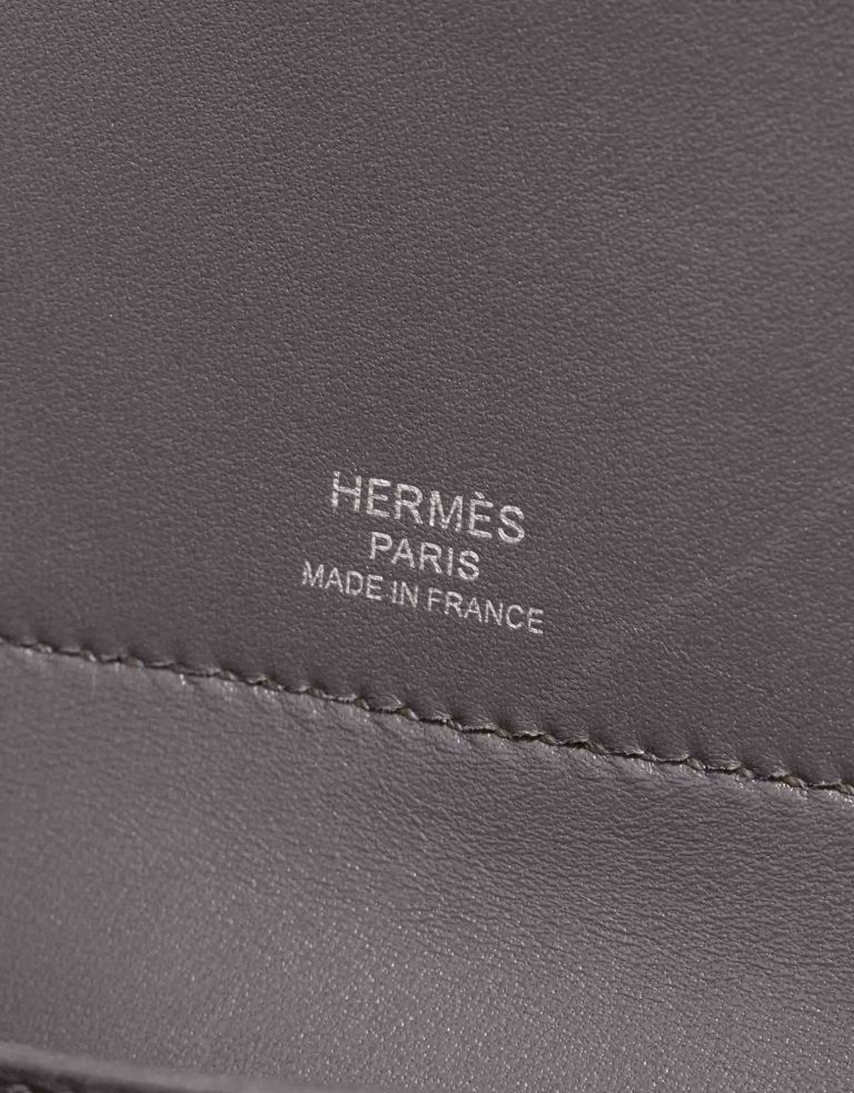 Hermès Bolide Secret Evercolor Gris Meyer Logo | Sell your designer bag