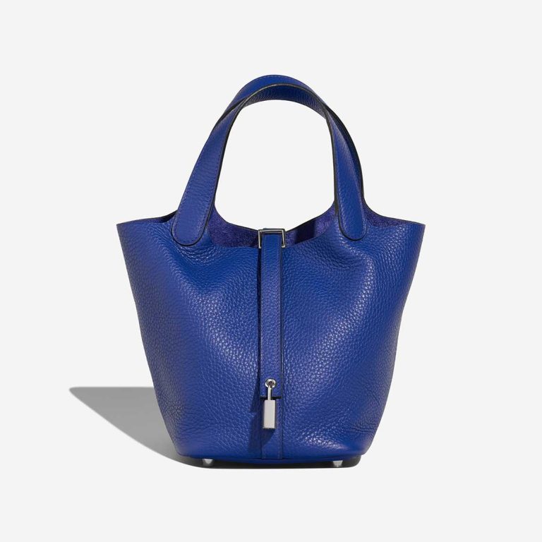 Hermès Picotin 18 Bleu Electrique  Front | Sell your designer bag