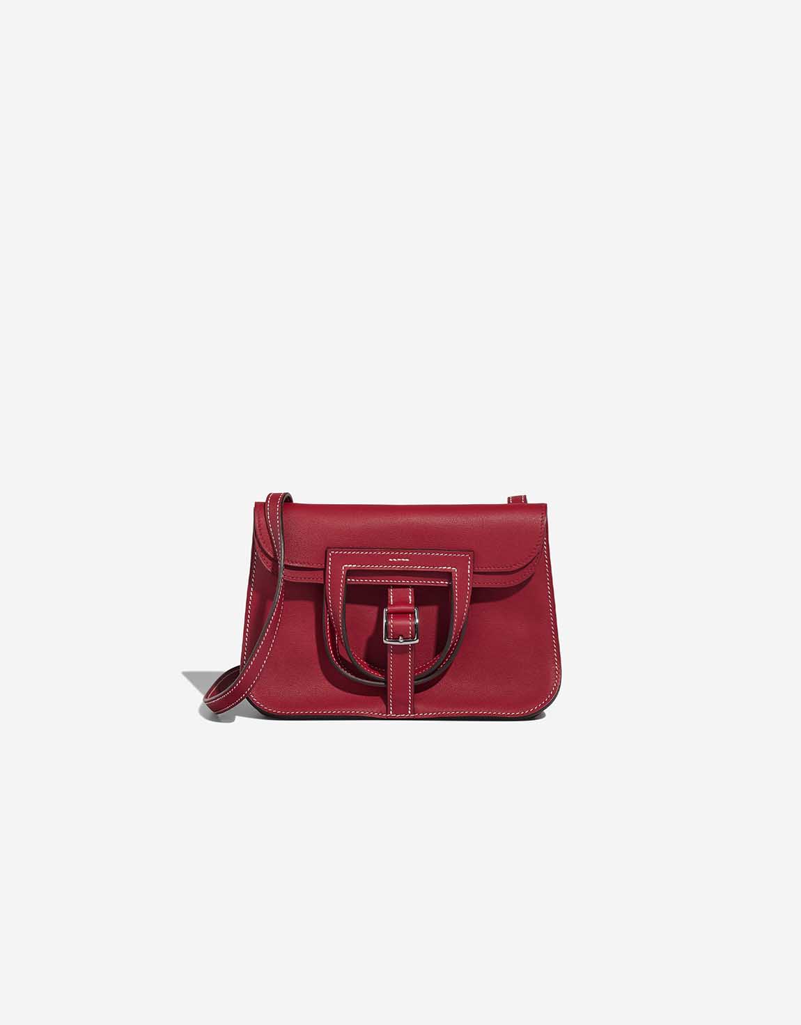 HERMES エルメス Hermès Halzan Mini Swift Rouge Grenat | SACLÀB