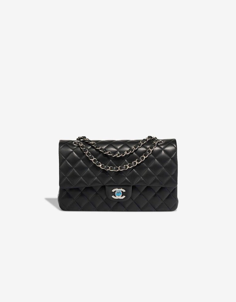 Chanel Timeless Medium Lamb Black Front | Sell your designer bag