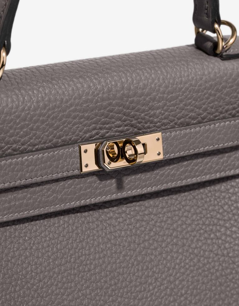 Hermès Kelly 25 Togo Gris Meyer Closing System | Sell your designer bag