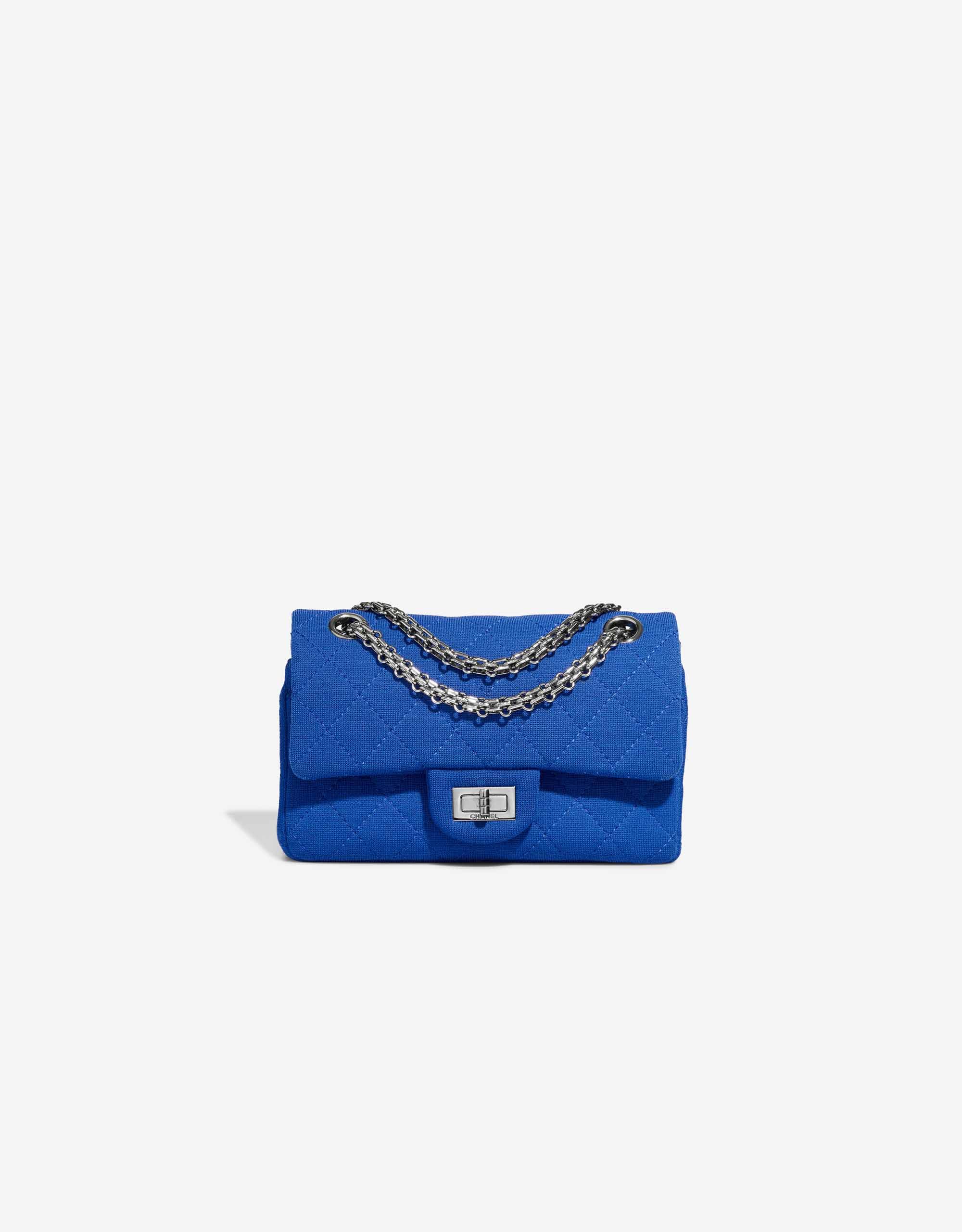 Chanel Reissue Mini Jersey Blau SACLÀB