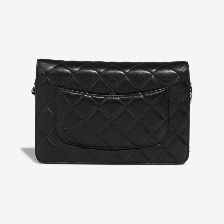Chanel Timeless Wallet On Chain Lamb Black | Sell your designer bag