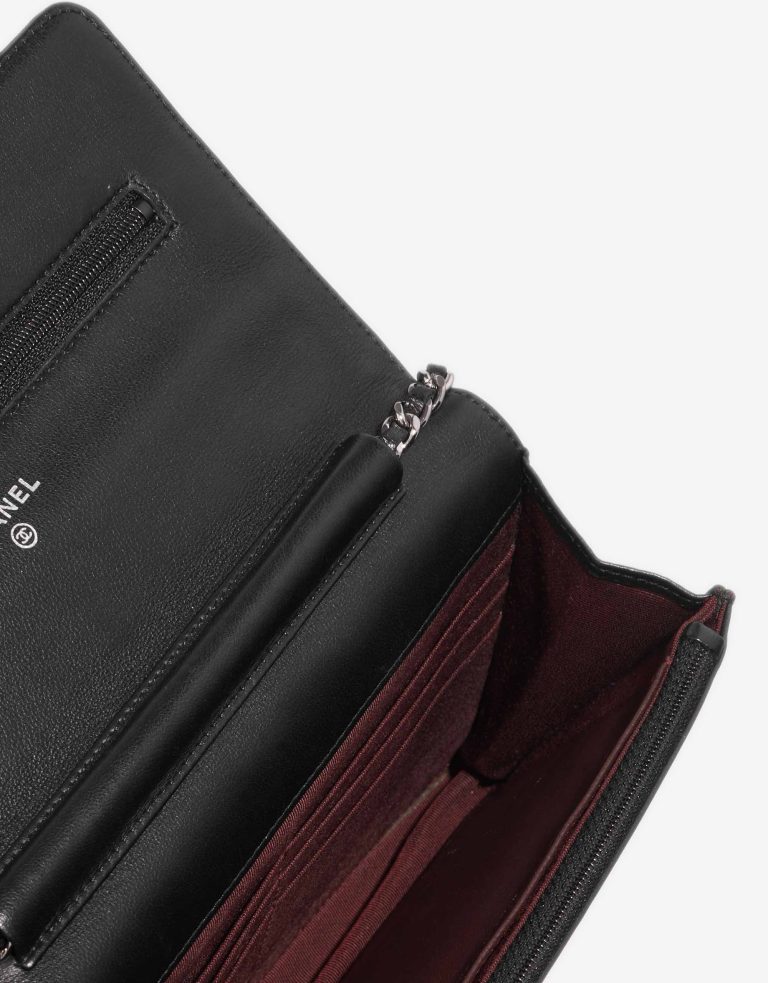 Chanel Timeless Wallet On Chain Lamb Black Inside | Sell your designer bag