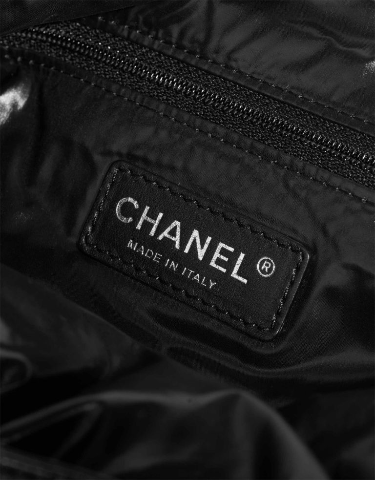 Chanel Backpack Wool / Lamb Blue / Black Logo | Sell your designer bag