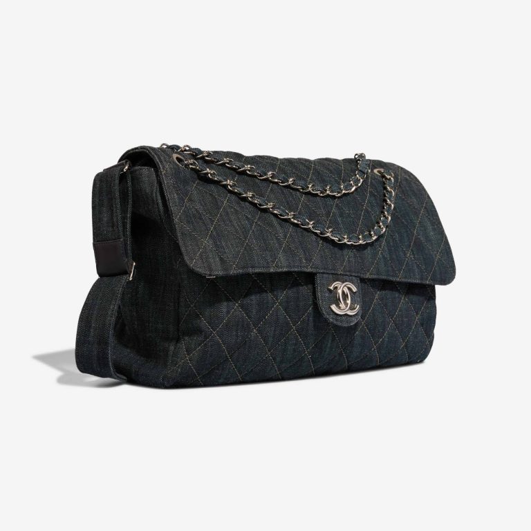 Chanel Timeless Maxi Denim Dark Blue | Sell your designer bag