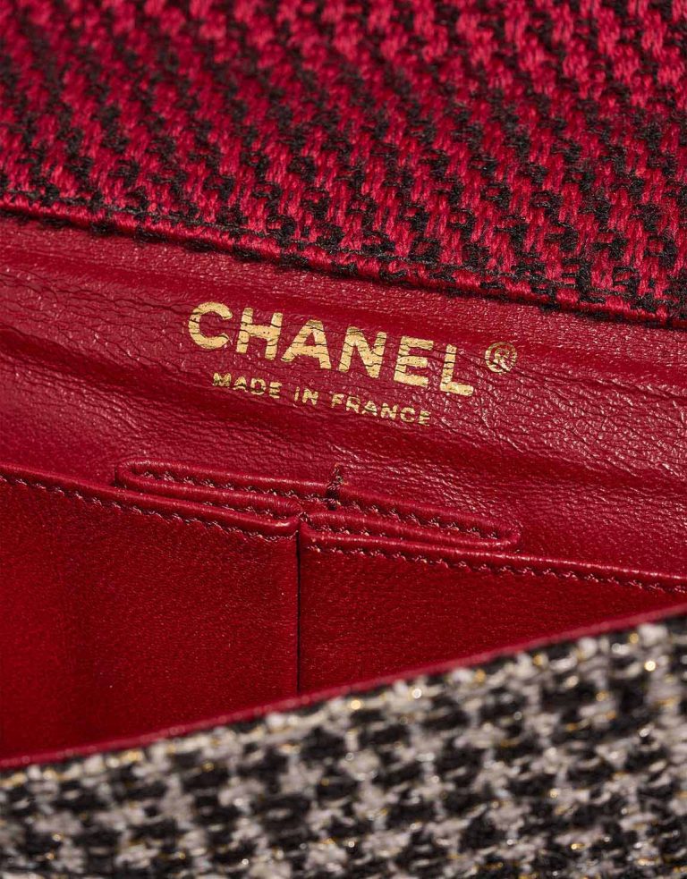 Chanel Timeless Medium Tweed Multicolour Logo | Sell your designer bag