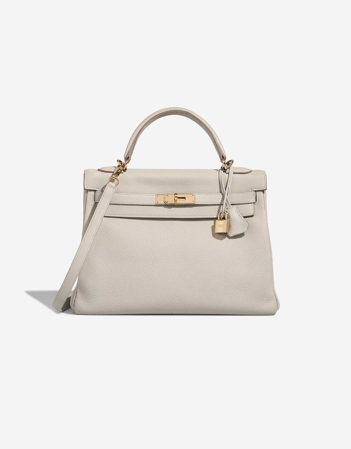 Hermès Kelly 32 Togo Gris Perle | SACLÀB