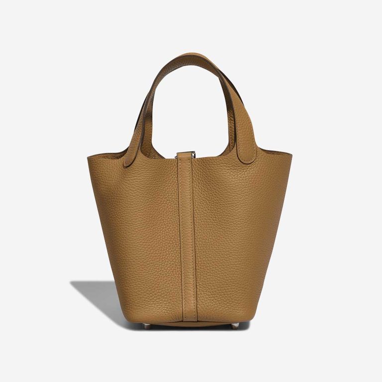 Hermès Picotin 18 Taurillon Clémence Biscuit | Sell your designer bag