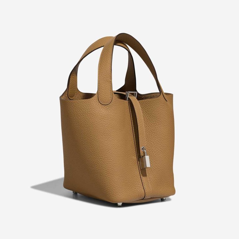Hermès Picotin 18 Taurillon Clémence Biscuit | Sell your designer bag