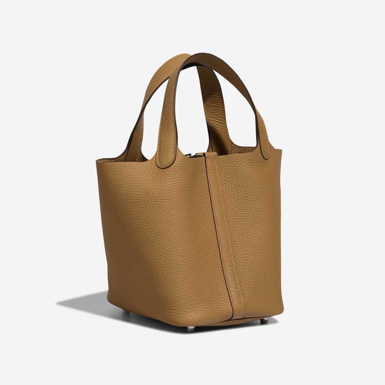 Hermès Picotin 18 Taurillon Clémence Biscuit | Sell your designer bag
