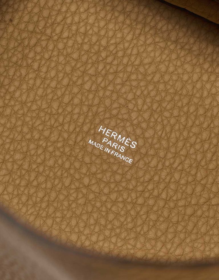 Hermès Picotin 18 Taurillon Clémence Biscuit Logo | Sell your designer bag