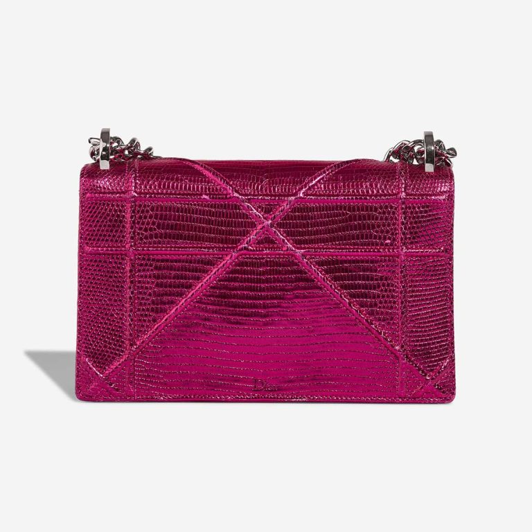 Dior Diorama Small Lizard Hot Pink | Sell your designer bag
