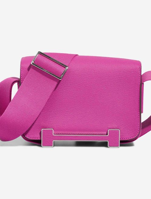 Hermès Geta Chèvre Magnolia Front | Sell your designer bag