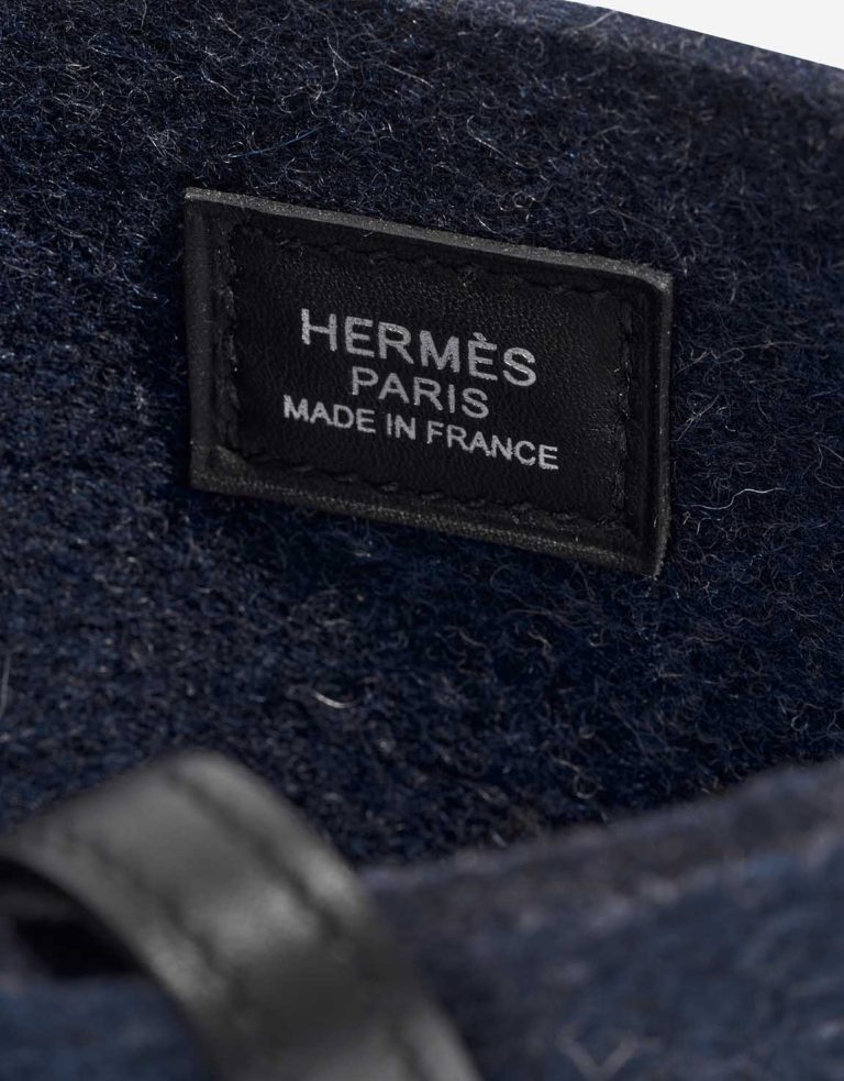 Hermès Evelyne 16 Felt / Swift Bleu Nuit / Black Logo | Sell your designer bag