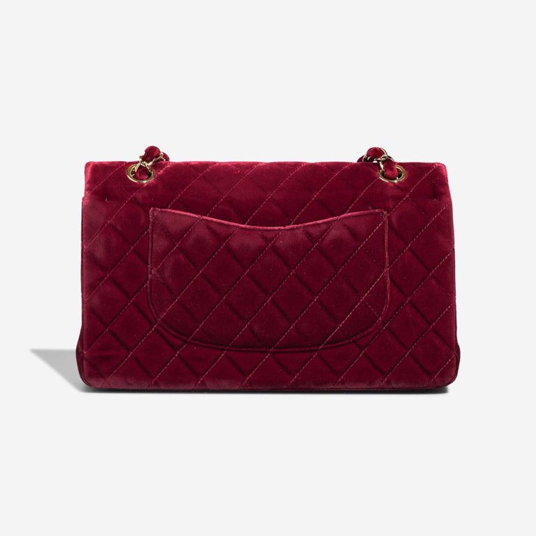 Chanel Timeless Medium Velvet Burgundy | Sell your designer bag