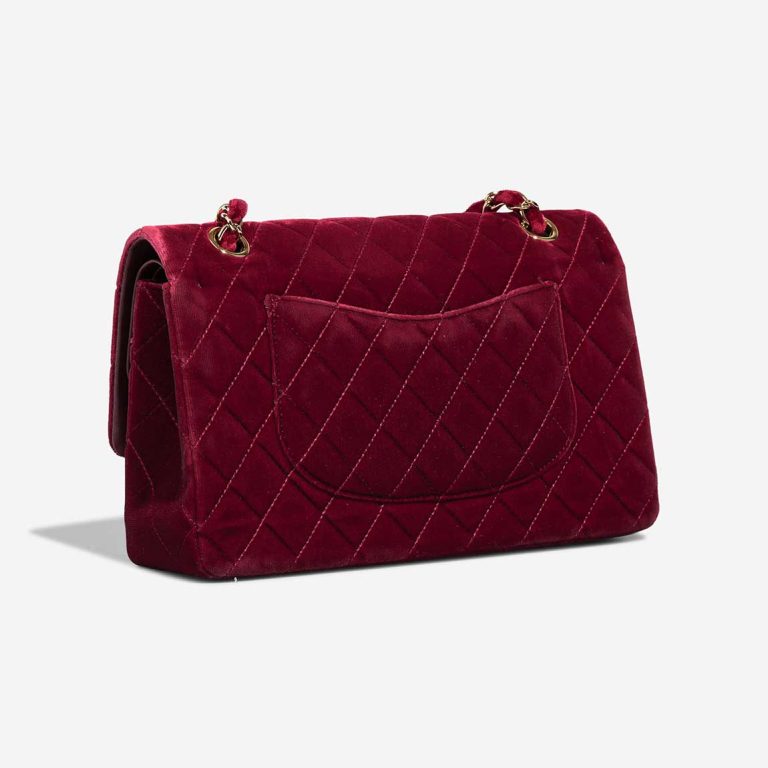 Chanel Timeless Medium Velvet Burgundy | Sell your designer bag