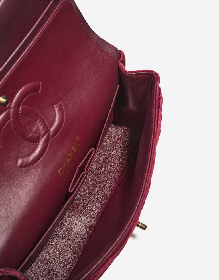 Chanel Timeless Medium Velvet Burgundy Inside | Sell your designer bag