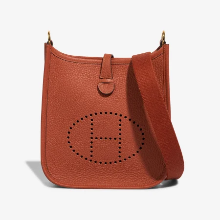Evelyne 16 Taurillon Clemence Cuivre, sold on saclab.com