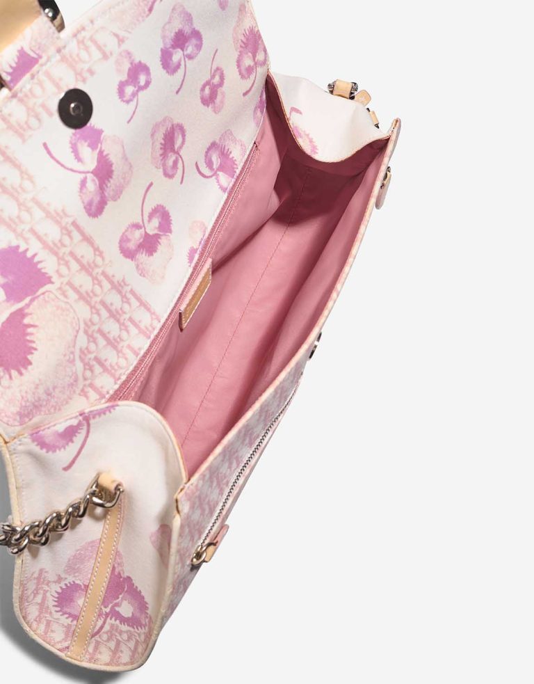 Dior Cherry Blossom Shoulder Bag Canvas White / Pink Inside | Sell your designer bag