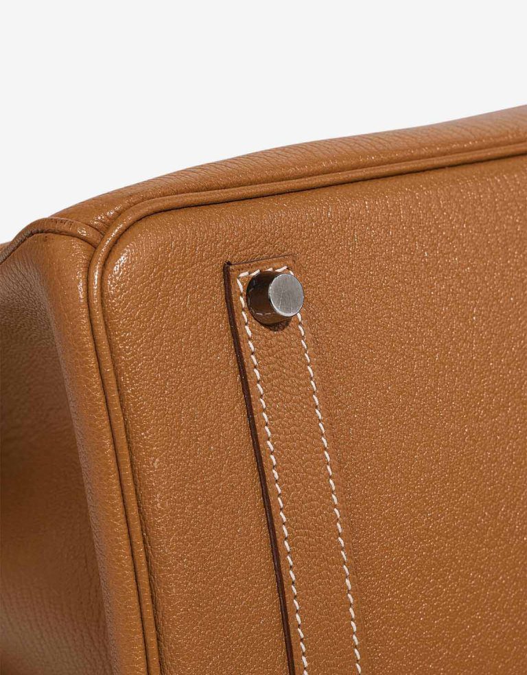 Hermès Birkin 35 Chèvre de Coromandel Caramel Signs of wear | Sell your designer bag