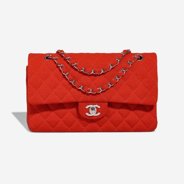 Chanel Timeless Medium Canvas Red Front | Sell your designer bag