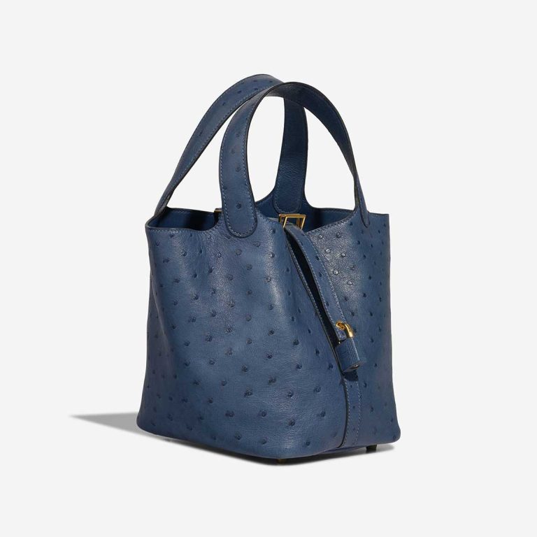 Hermès Picotin 18 Ostrich Deep Blue | Sell your designer bag