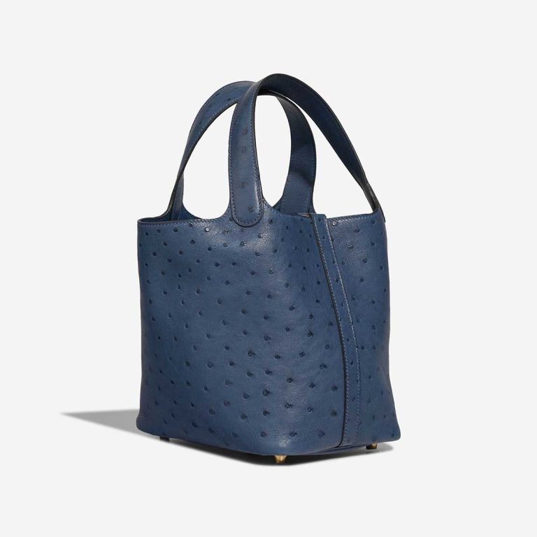Hermès Picotin 18 Ostrich Deep Blue | Sell your designer bag