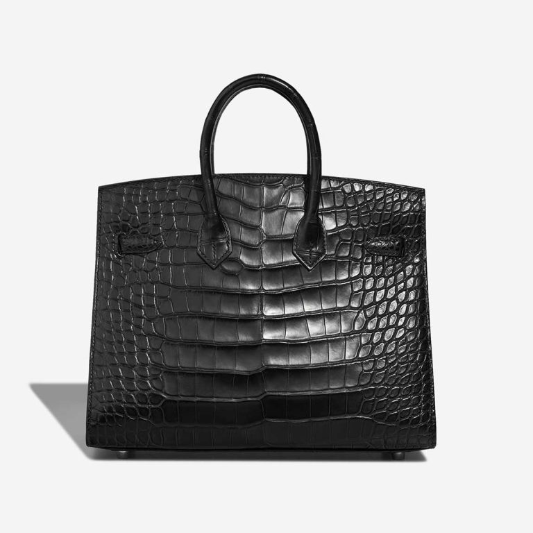 Hermès Birkin 25 Matte Alligator Black | Sell your designer bag