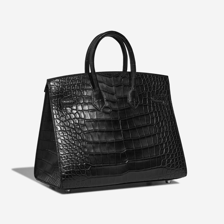 Hermès Birkin 25 Matte Alligator Black | Sell your designer bag