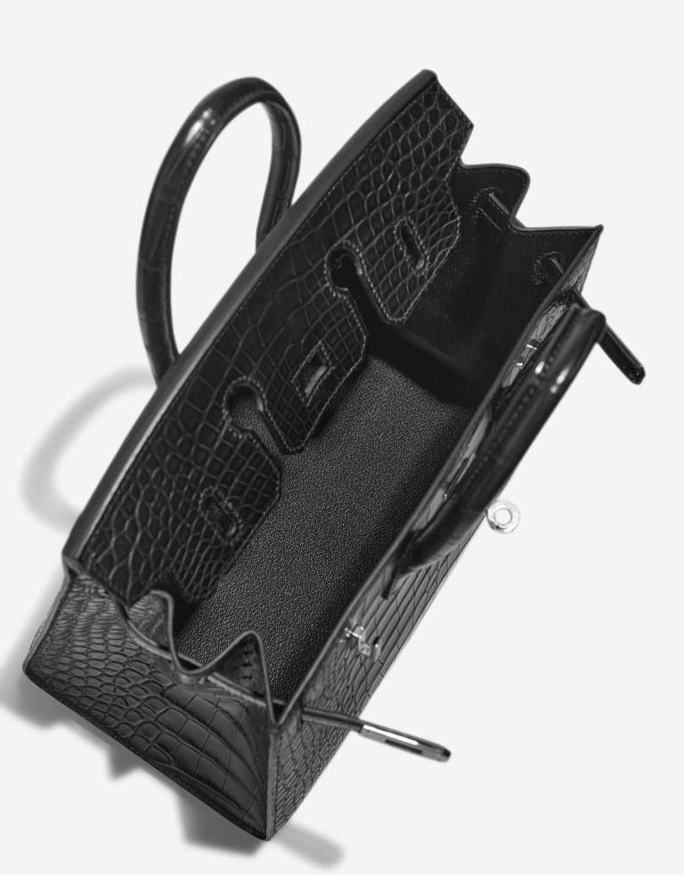 Hermès Birkin 25 Matte Alligator Black Inside | Sell your designer bag