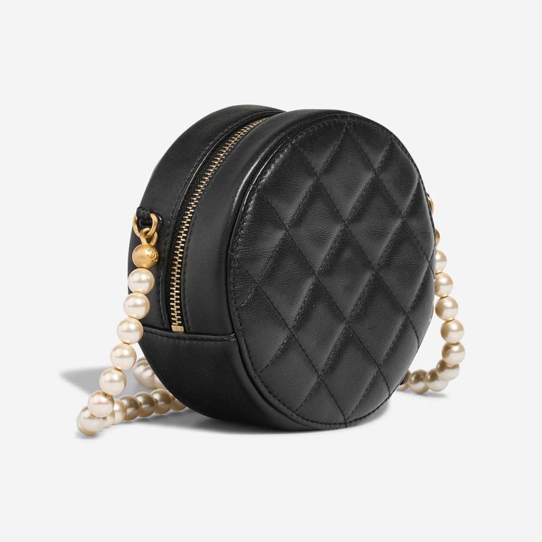 Chanel Round Clutch Calf Black | Sell your designer bag