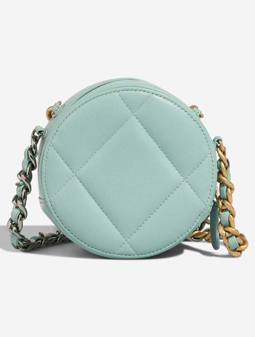 Chanel 19 Round Clutch Lamb Blue | Sell your designer bag