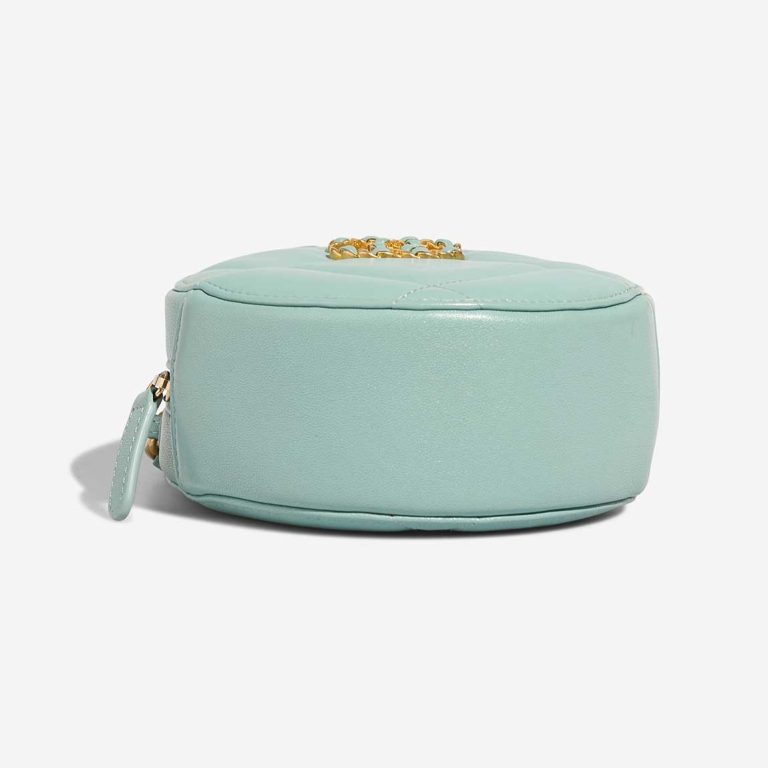 Chanel 19 Round Clutch Lamb Blue | Sell your designer bag