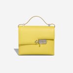 Hermès Verrou 23 Epsom Lime Front | Sell your designer bag