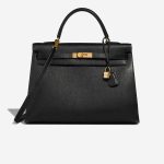 Hermès Kelly 35 Ardennes Black Front | Sell your designer bag
