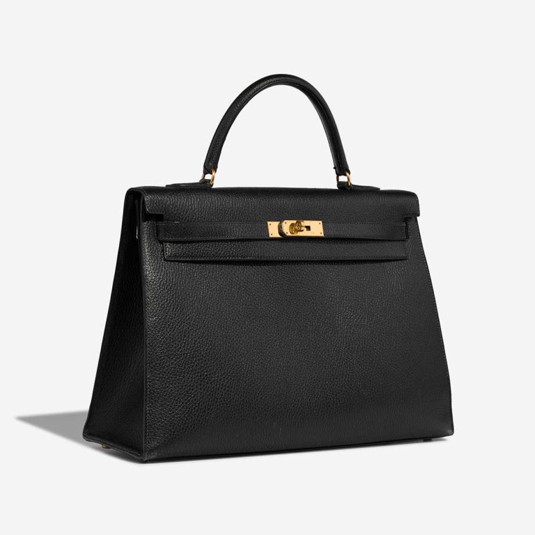 Hermès Kelly 35 Ardennes Black | Sell your designer bag
