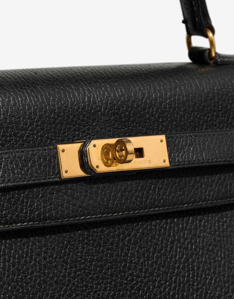Hermès Kelly 35 Ardennes Black Closing System | Sell your designer bag