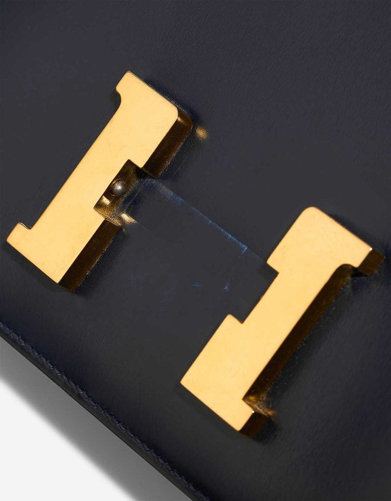 Hermès Constance 24 Box Bleu Saphir Signs of wear | Sell your designer bag