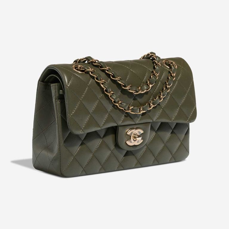 Chanel Timeless Small Lamb Khaki | Sell your designer bag