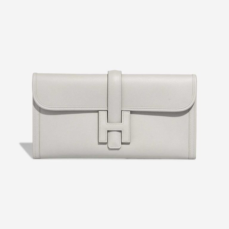 Hermès Jige 29 Evercolor Gris Perle Front | Sell your designer bag